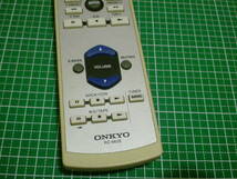 ONKYO　RC-662S　オーディオ用リモコン_画像3