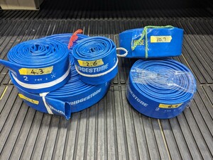  Bridgestone Sunny hose drainage hose total length water supply sending water water sprinkling public works submerged pump BRIDGESTONE secondhand goods 