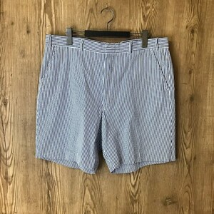 USA製 80s VINTAGE BROOKS BROTHERS シアサッカー生地 ショーツ メンズ XLサイズ程 ブルックスブラザーズ ショートパンツ e24050704