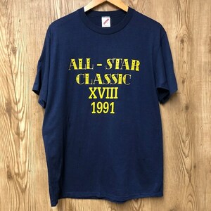 USA製 90s VINTAGE 両面 プリント Tシャツ メンズ L 90年代 ヴィンテージ 古着 e24050208