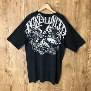 ECKO UNLTD オーバープリント Tシャツ メンズ Lサイズ エコーアンリミテッド 古着 e24051511