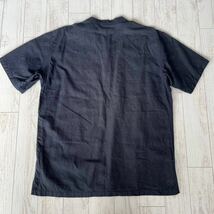 美品　mont-bell モンベル KAMICO ヘンリーネック 半袖 プルオーバー Tシャツ　アウトドア　カミコシリーズ　ネイビー　L メンズ_画像3