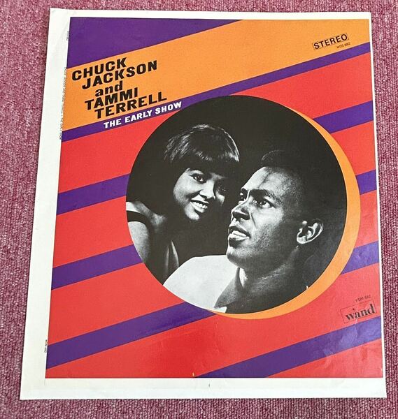 Chuck Jackson・Tammi Terrell・early show・682・色見本印刷・盤ナシ・スリック・Mono&Stereo・一点物・本物！早い者勝ち！