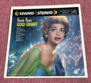 Gogi Grant・Torch time・LPM/LSP-1940・色見本印刷・盤ナシ・スリック・一点物・本物！早い者勝ち！