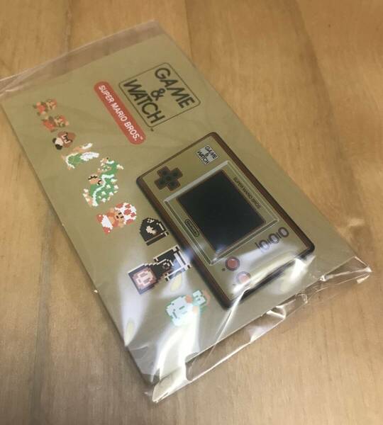 ゲーム & ウォッチ　スーパーマリオブラザーズ　オリジナル　ピンズ　限定　ピンバッジ Nintendo GAME & WATCH SUPER MARIO BROS