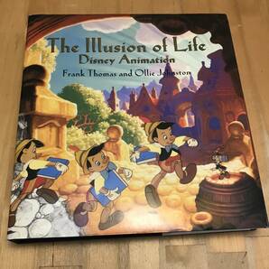 古本　洋書　The Illusion of Life Disney Animation 生命を吹き込む魔法　Frank Thomas Ollie Johnston