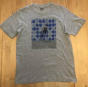 古着　ユニクロ　TOMMY GUERRERO Tシャツ　Sサイズ　グレー　トミー ゲレロ　UT UNIQLO