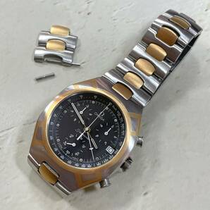 OMEGA ポラリス Seamaster Quartz クロノグラフ 中古・現状品 Ωの画像1