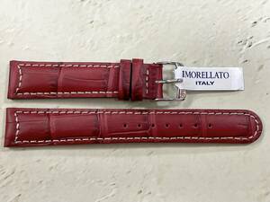 18mm MORELLATO Burgundy カーフ Guttuso