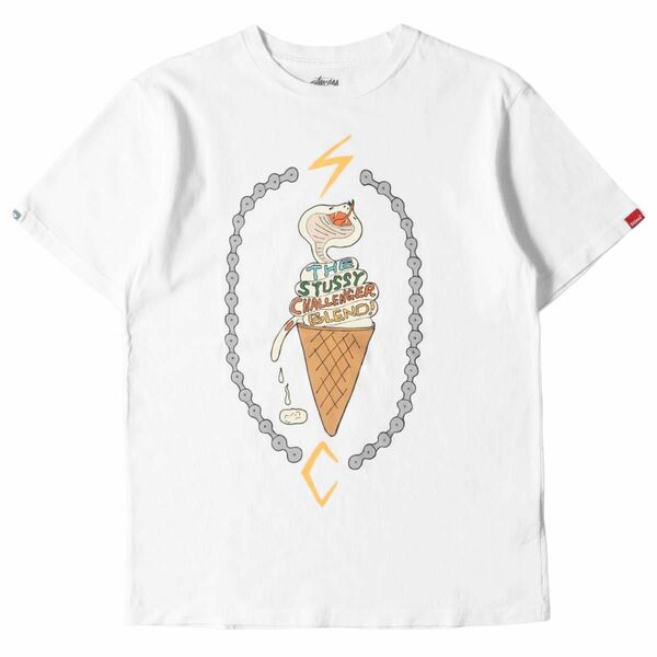 【激レアな逸品】Stussy x Challenger Blend Ice Cream Tee サイズL