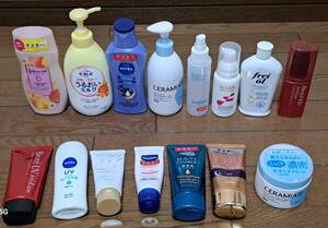 [ tester ][ set sale ] milky lotion * face lotion * sunscreen * hand cream etc. 15 point 