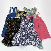 a04154 女の子 子供服 130サイズ まとめ売り Lee/アディダス/BABY DOLL/GAP/JENNI LOVEなどキッズブランド含む 72点セット 大量 古着_画像8