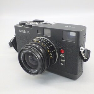 1円～ MINOLTA ミノルタ MINOLTA CLE レンジファインダーカメラ ※動作未確認 現状品 カメラ 334-2689055【O商品】