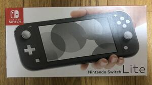 新品未開封　Nintendo Switch Lite グレー　ニンテンドースイッチ　ライト　送料無料