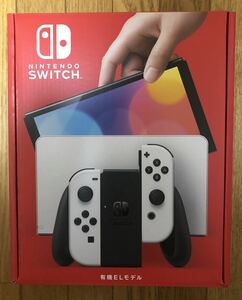 新品未開封　Nintendo Switch(有機ELモデル) Joy-Con(L)/(R) ホワイト　ニンテンドースイッチ　本体　送料無料