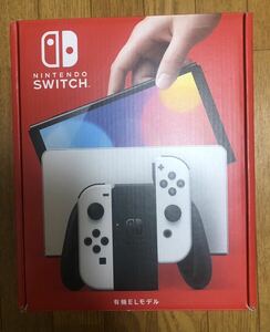 新品未開封　Nintendo Switch(有機ELモデル) Joy-Con(L)/(R) ホワイト　ニンテンドースイッチ　本体　送料無料