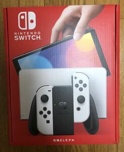 新品未開封　Nintendo Switch(有機ELモデル) Joy-Con(L)/(R) ホワイト　ニンテンドースイッチ　本体　送料無料