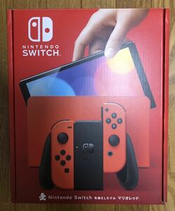 新品未開封　Nintendo Switch（有機ELモデル） マリオレッド　本体　送料無料