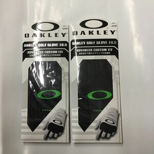 OAKLEY GOLF GLOVE 6.0（オークリーゴルフグローブ）FOS901697 01G 黒23cm 2枚組