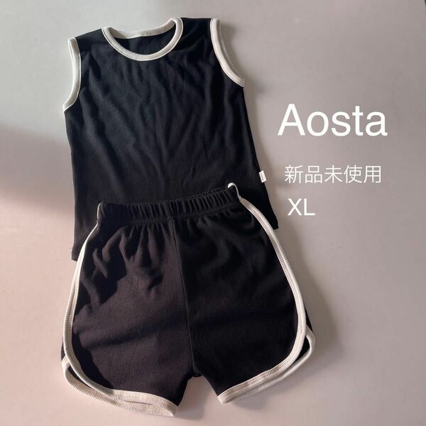 【新品未使用】Aosta aosta セットアップ タンクトップ ショートパンツ XL 100