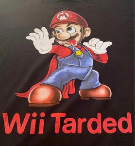 Wii Mario マリオ 任天堂 Nintendo Tシャツ XXL