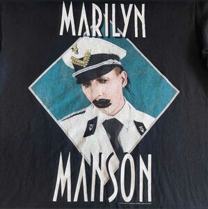 希少 マリリン・マンソン Marilyn Manson バンド Tシャツ M