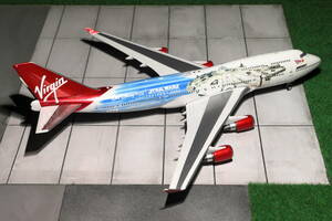 1/400 Virgin Atlantic ヴァージン・アトランティック "スター・ウォーズ" G-VLIP Boeing 747-400 Phoenix フェニックス