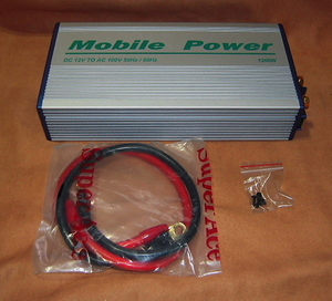 * unused * Manufacturers & model name etc. unknown - Junk *DC-AC inverter ( DC12V TO AC100V 50Hz/60Hz 1200W )