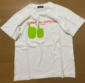  Comme des Garcons Aoyama original AD1996o-te cologne T-shirt Vintage the first period rare Logo 