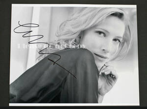 Cate Blanchett Kate * Blanc sheto автограф sa Info to