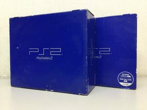 PlayStation2 PS2 本体 コントローラー SCPH-30000 SCPH-18000 元箱 取説付き レトロゲーム 2台 まとめ