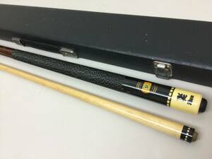 Adama dam billiards cue total length approximately 148.5cm hard case Old 