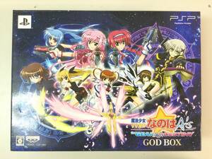 PSP 魔法少女リリカルなのはA’sポータブル GEARS OF DESTINY GOD BOX 限定版 未使用