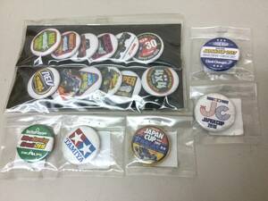  Tamiya can bachi can badge 67031 Mini 4WD 30 anniversary commemoration badge 12 piece set Mini 4WD Grand Prix Tamiya Logo summarize 