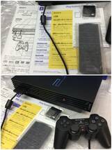 PlayStation2 PS2 本体 コントローラー SCPH-30000 SCPH-18000 元箱 取説付き レトロゲーム 2台 まとめ_画像7