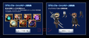 「終末の神器 Lv230解放セット」＆ ジョブスキン「ヨルハ部隊装備」シリアルコード２種 グラブル VS ライジング　ルシファー 2B 購入特典