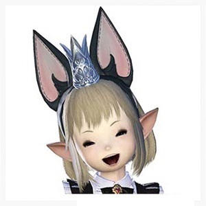 FF14 頭装備「ケットシーカチューシャ」 アイテムコードの通知のみ （ファイナルファンタジー14）