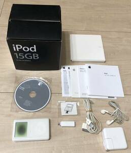 ジャンク　Apple iPod classic 15GB A1040 