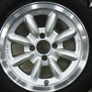 パナスポーツ フォーミュラーワン FS PCD 95.25 4H 4穴 13インチ 5.5J +13 4本 1台分 ヨコハマ アドバン 185/60R13 スーパーセブン等 棚35Aの画像2