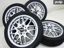 ダイハツ 純正OP オプション BBS RX280 L880K コペン PCD100 4H 4穴 15インチ 4.5J +45 4本 タイヤ付 BS ポテンザ 165/50R15 即納 棚33B_画像1