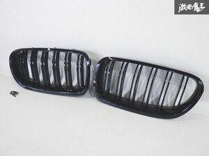After-market メーカー不明 F11 5 Series フロント Grille ラジエーターGrille キドニーGrille leftright set Black ブラック 即納 棚20D