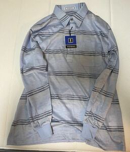  unused Yves Saint Laurent Vintage linen flax polo-shirt L size 