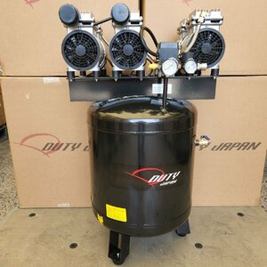  vertical 3 horse power high power 3HP super quiet sound oil less compressor 90L tanker installing 100V 3HP