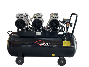 #3 horse power high power 3HP super quiet sound oil less compressor 90L tanker installing 100V 3HP