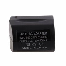 AC-DC 変換アダプター(コンセント AC100VからDC12V出力シガーソケット変換)500mAh カー用品 自宅家庭用LED_画像4