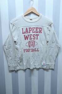 2-7741A/UES LAPEER WEST フットボールTシャツウエス 送料200円 