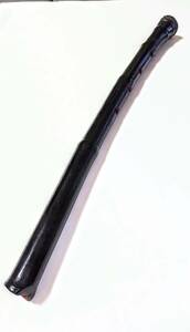 尺八 黒塗り 全長:約59.5センチ 縦笛 竹製 木管楽器