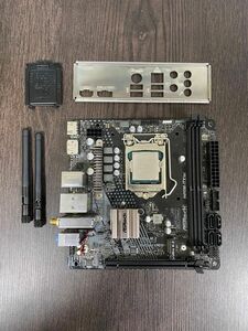 ASRock H410M-ITX/ac CPU付き