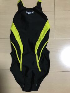 競泳水着　スピード　Speedo ワンピース　ハイレグタイプ　女の子用　レディース　140サイズ　公式大会使用可能　FINAマーク付