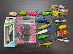 ヘドン フロッグ ルアーセット 津波ルアーズ heddon frog